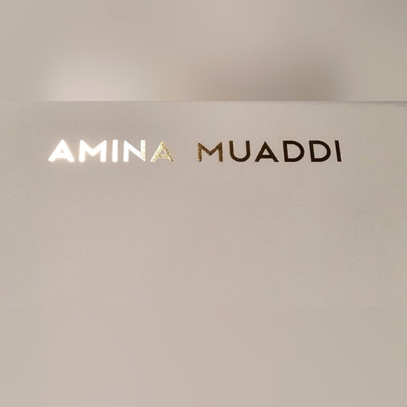 Amina Muaddi Pumps, sz 10/40, NEW IN BOX